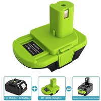 MT20RNL Battery Adapter Converter For Makita 18V Li-ion Battery Convert To for Ryobi 18V Power Tool Electric Drill Use