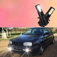 2pcs 80W LED Fog Light For VOLKSWAGEN VW Golf MK3 1994 1995 1996 1997 1998 1999 Accessories 6000k Plug and Play in 5 Minutes