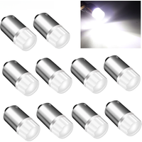 10pcs BA9S LED Bulb T4W H6W LED Car light bulb Car Reverse Lights Auto Parking License Lamp Interior 2835SMD Car LED Bulb DC 12V