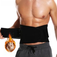 Vensslim Slimming Compression Sauna Sweat Trimmer Belt Men Waist Trainer Hot Thermo Neoprene Slim Corset Body Shaper Strap Band