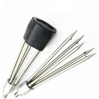 5 Prong Fish Gig Head Gaff gaff Fork Outdoor Barbed Diving Spears Gig Equipment