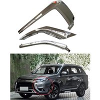 6407A145 6407A142 6407A143 New 1PCS Front Bumper Chrome Molding Strip Headlight Trim Panel For Mitsubishi Outlander 3 2016-2022