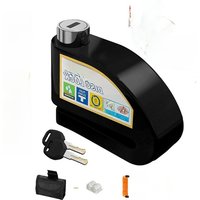 AliExpress Motorcycle Bicycle Alarm Lock Scooter Bike Anti Theft Security Disc Brake Locks 110dB Loud Warning Reminder Rope Wheel Padlock