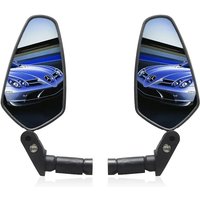 AliExpress NONE Black Convex Bike Mirror Adjustable Mountain Bicycle Handlebar Rearview Mirror for Safe Cycling