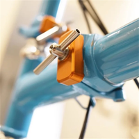 AliExpress NONE 1pair Union jack C buckle new Aline Cline Pline for brompton C buckle anode