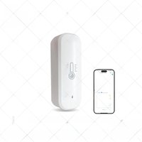 EWelink Zigbee Temperature And Humidity Sensor APP Remote Monitor For Smart Home Works With Alexa Amazon Google Assistant Z2M