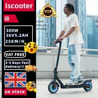 iScooter i8 Electric Scooter, 8.5" Electric Scooters for Adults and Teens Lightweigh Foldable E Scooter Double Braking System