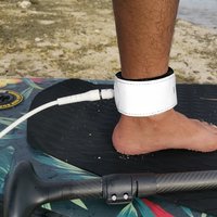 Surf Leash SUP Board Surfboard Leash Non-Slip Surf Leg Rope Upgrade TPU Double Stainless Swivel Surfing Foot Rope