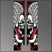 AliExpress Front Fork Sticker Bike Decoration Mountain Road Bike Crank Decal Waterproof Cycling Repair Scratch Paste Sticker