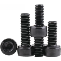 10pcs/lot Hexagon Allen Hex Socket Cup Head Screw Bolts M2 M2.5 M3 M4 M5 M6 M8 Grade 12.9 Carbon Steel Din912
