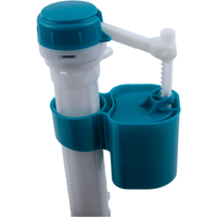 Toilet Cistern Fill Valve Entry Inlet Flush Valve Bottom Siphon Fill Float Toilet Repair Kit ABS Plastic Flush Valve