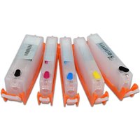 5 color PGI-580 CLI-581 Refill Ink Cartridge with Chip for Canon PIXMA TR7550 TR8550 TS6150 TS6151 PGI 580XL 580XXL