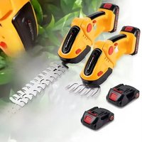 2-in-1 Garden Tools Electric Hedge Trimmer 24V Cordless Rechargeable Home Shrub Scissors Weeding Pruning Lawn Mower For Makita