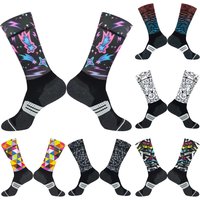 AliExpress NONE Men 2023 Sports Socks Cycling Socks Women Bike socks Basketball Socks Racing Socks Street Fashion Roller Skating Hip-hop Socks