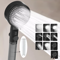 VILOYI 10 Spray Modes Filtered Shower Head High-Pressure Handheld Showerhead Water Saving Fall Resistance Bathroom Shower Nozzle