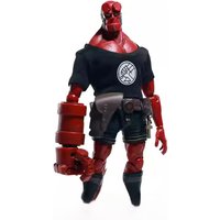 1/12 Scale Collectible Figure Hellboy Coat Sport T Shirt Shorts Fit 6Inch 1000Toys Men Soldier Action Figure Body Dolls
