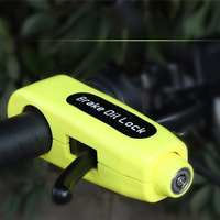 AliExpress NONE Motorcycle Handlebar Lock Electric Vehicle Scooter Bicycle Safe Anti-theft Accelerator Brake Lock Motorcycle Accessories