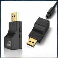 New USB Optical Bluetooth Audio Transmitter APTX Low Latency HiFi Stereo Music Multi-point Wireless Adapter For TV PC PS3/4 Xbox