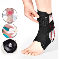 1PCS Lace-up Stabilising Ankle Brace with Boa Closure System Upgraded Ankle Support Sprained Ankle Injury Achilles Pain Recovery