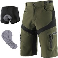 AliExpress BERGRISAR Cycling Shorts Men Bicycle Looose Fit Mountain Bike Pants Triathlon Summer Outdoor MTB Fishing Zipper Pockets BG1806