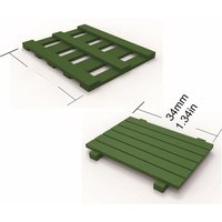 20PCS 1/35 Wooden Pallet Set Two Styles Plastic Unpainted Model Building Kits Military Diorama Scale Farming Landscape