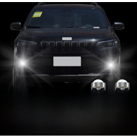 2pcs LED Fog Light Blub H11 Lamp Canbus No Error For Jeep Cherokee KL Compass 2011-2021 Grand Cherokee 4 Renegade 2014-2020