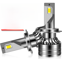 Dualvision 2PCS Car Lights H7 H4 H1 9006 H11 9005 Super Bright LED Headlights High Low Beam Fog Light Bulb White 6000K 12V