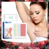 Hair Removal Wax Strips Quick Remove Armpit Leg Body Hair Temperate Painless Double Sided Moisturizing Cold Waxing Wipe Stickers