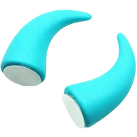 AliExpress 2Pcs New Arrivals Colorful Cat Ears Motorcycle Helmet Decor Stickers Motorbike Bicycle Helmet Devil Horns Styling Sticker Decals