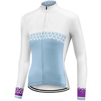 AliExpress CWF INEOSYBM Cycling Jersey Women's Long Sleeve Tops Bike Shirts Bicycle Jacket Sun Protection with Rear Pockets
