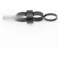 AliExpress 5pcs/lot New Matt UD full carbon fibre headsets bicycle washer bike stem carbon spacer 28.6mm carbon fork washer lightest parts