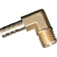 6mm 8mm 10mm 12mm Hose Barb x M8 M10 M12 M14 M16 Metric Male Thread Brass Elbow Pipe Fitting Adapter Coupler Connector
