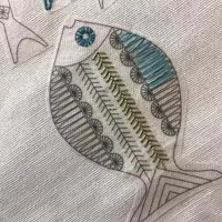 DIY Water Soluble Embroidery Transfers FLower Stick and Stitch Handmade Embroidery Crafts Sewing Supplies Transfer Paper