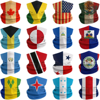 AliExpress Fandana Gear North American National Flags Printing Bandana Men Sun Protection Cycling Neck Gaiter Face Shield Women Hiking Camping Headscarf