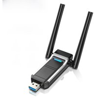 EDUP BE1703 WiFi 7 USB Adapter 80211be TriBand 2.4GHz 5.8GHz 6GHz 6500Mbps Wireless Dongle for Win 10/11 PC Laptop Desktop