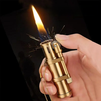 Metal Torch Lighthouse Shape Kerosenei Windproof Lighter Creative Collectibles Nautical Peripheral Model Kerosenei Machine