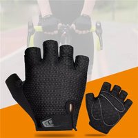 AliExpress West Biking WEST BIKING Cycling Gloves Anti-slip Breathable Summer Half Finger Gloves Men Women Outdoor Sports Running MTB Road Bike Gloves
