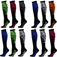 AliExpress NONE 3 Pairs Pack Compression Socks Graduated Crossfit Training Running Recovery Cycling Travel Socks Men Women Running Sports Socks