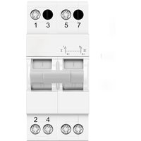 JOTTA 2P 400V Din Rail MTS Manual Transfer Switch Dual Power Changeover Switch Interlock Circuit Breaker