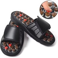 Foot Massage Slippers Silicone Sole Activation With Elastic Rubber Bumps Summer Sandals Suitable For Office Or Home Use
