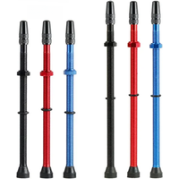 AliExpress DEEMOUNT Extra Height 100/120mm Presta Nipples Road MTB Tubeless Rim No Tubes /FV Valve Alloy Stem Removable Brass Core W O-ring Seals