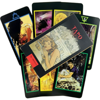 Russian Manara Tarot Cards Divination Fortune Telling With Paper Guidebook Deck Entertainment Board Game Party Edition