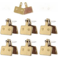 AliExpress West Biking WEST BIKING Bike Brake Pads Copper Semimetal For SHIMANO MT200 M515 C501 1/2/4/6/8 Pairs Wear-resistant Disc Bicycle Brake Pads