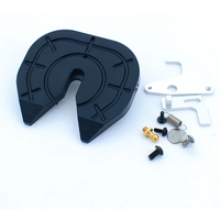 RC Truck Metal Upgrade Grinding Disc Fifht Wheel for 1/14 Tamiya SCANIA 770S R620 VOLVO BENZ Arocs MAN TGX LESU Car Accessories