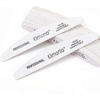 5/10/25pcs Wooden Nail Files Professional 100 180 240 Emery Board Manicure Buffer Grey Boat Double-sided Wooden Pedicure Buffers