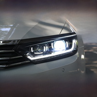 Headlight For VW Passat B8 EU-Spec 2015-2019 Car автомобильные товары LED DRL Hella 5 Xenon Lens Hid H7 Passat Car Accessories