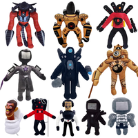 50styles Skibidi Toilet Plush Toy Skibidi Dop Dop Yes Yes Titans Cameraman TV Man Camera Man Camcordeman Speakerman Sticker Doll