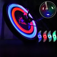 AliExpress cycle zone Bike Wheel Spoke Light Tire Lights 3 Mode LED Tyre Tire Flash Lamp Bike Safety Warning Easy to Install MTB Bicycle Accessories