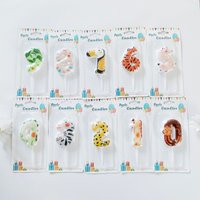 Cartoon Animal Happy Birthday Cake Candle Children Cute Party Candle Baby Happy First Birthday Baking Decoration