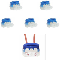 5Pcs IDC 314 Terminal Block Wire Electrical Data Communication Cable Waterproof Connector Robotic Lawn Mower Resin Conector